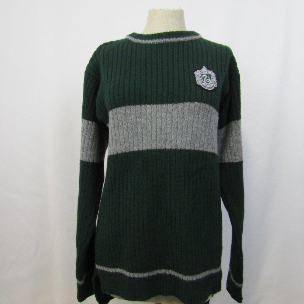 Slytherin Quidditch sweater - 100% Lambswool Size M